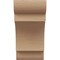Ekena Millwork 6"W x 6"D x 12"H Wide New Brighton Rough Cedar Woodgrain TimberThane Corbel, Primed Tan CORUR06X06X12NEBRCPR - alternate 3